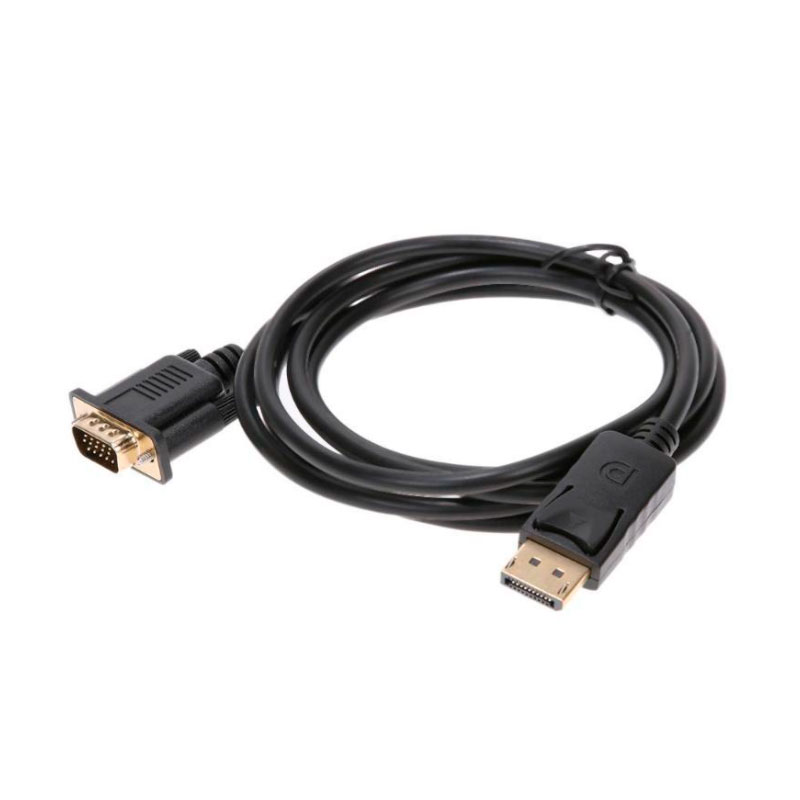 cable Display Port macho a VGA macho 2m