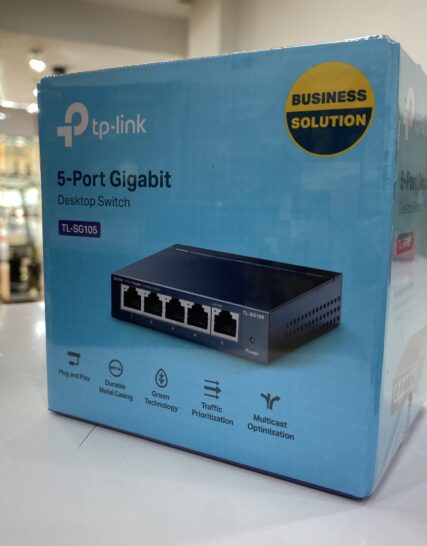 Switch TP-Link 5 puertos 10/100/1000 10GBps (100*98*25mm)