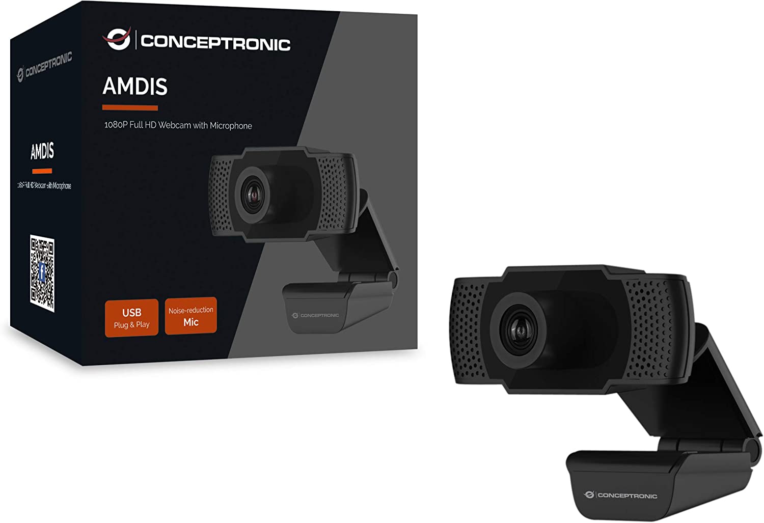 web cam conceptronic amdis con microfono