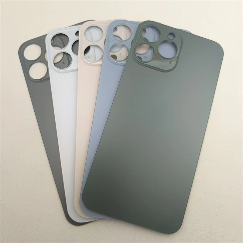 Cristal trasero para iphone 13 Pro Max AZ,Bla,Negro,Oro