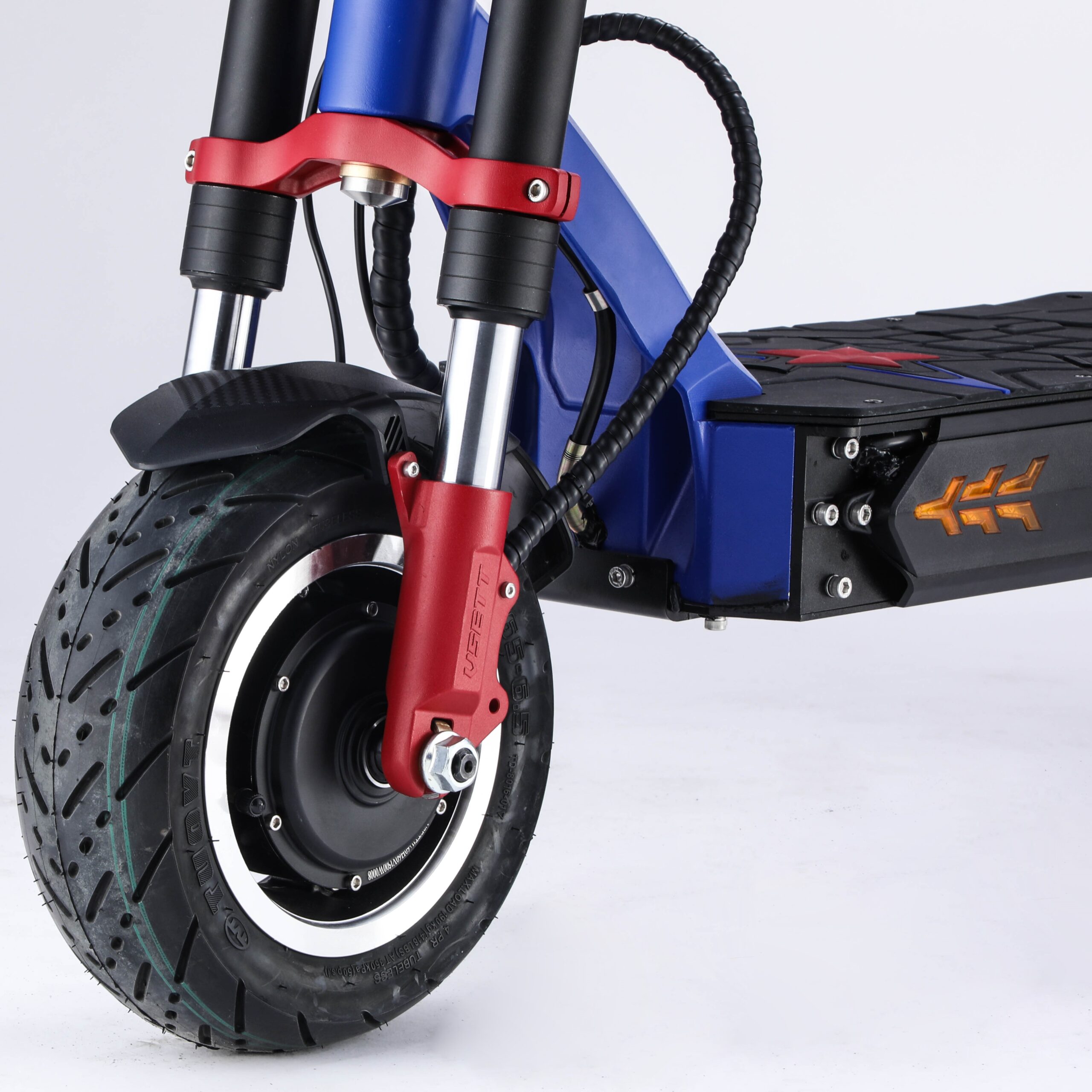 Patinete VSett 11 + 31Ah 11¨ 2x1500w Azul/Rojo serial: V11P60V3421050001 - Imagen 4