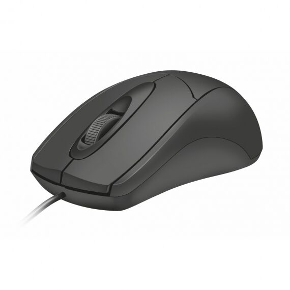 Raton TRUST ZIVA negro Wireless 3 botones