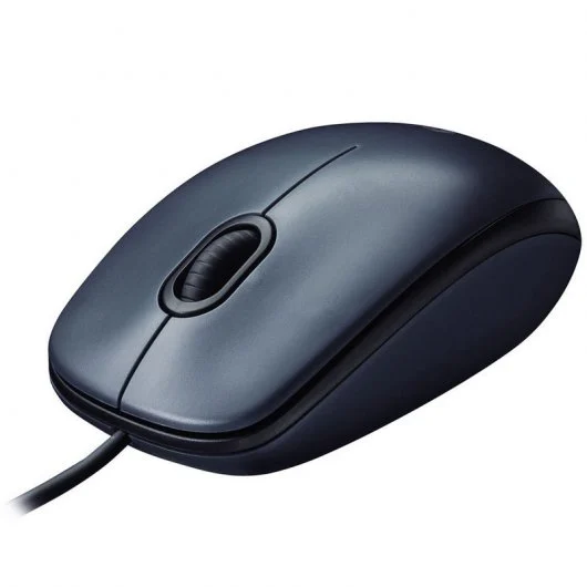 Raton Logitech M90 Gris Oscuro USB - Imagen 2