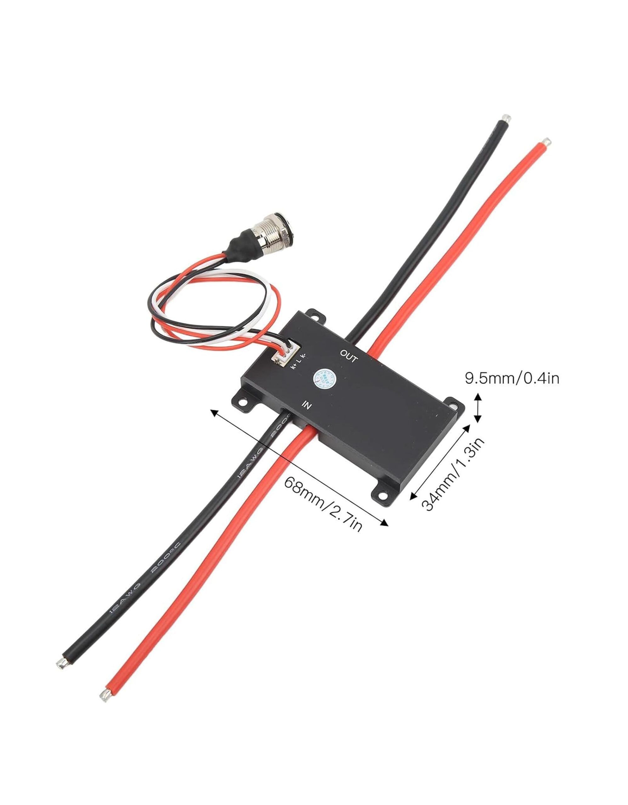 Interruptor antispark de alto voltaje Compatible con VESC - Imagen 2