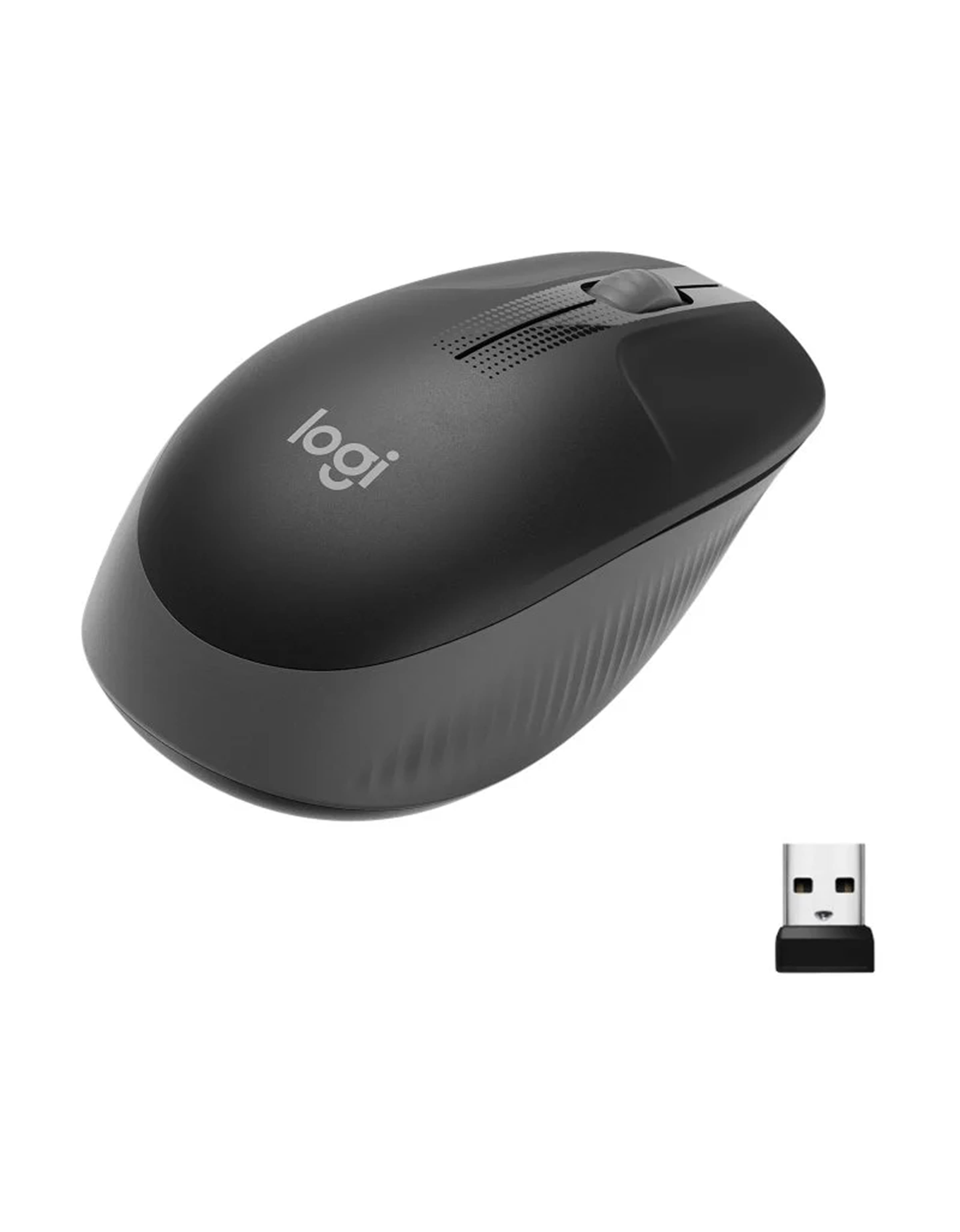 Raton LOGITECH M190 Gris marengo Wireless 1000DPI